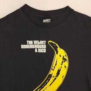 The Velvet Underground & Nco Andy Warhol T-Shirt Mens Size Medium M Black